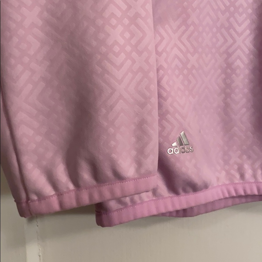 Adidas Geometric Pattern Quarter Zip - image 6